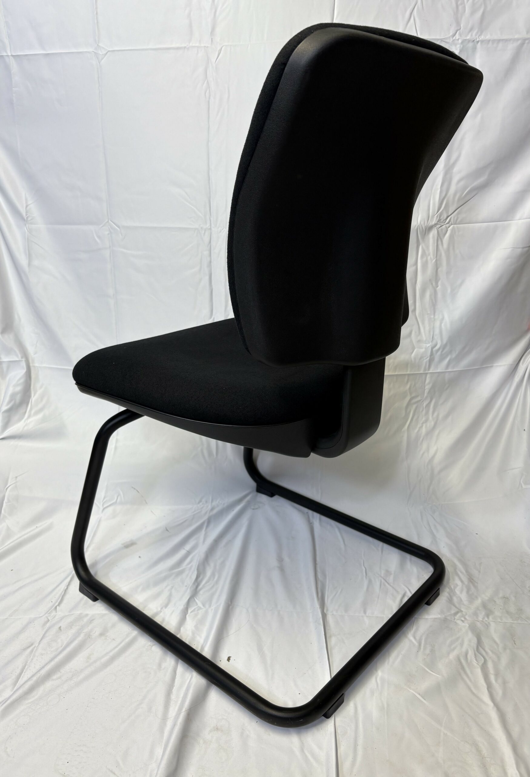 Chaise luge tissu noir – Image 2