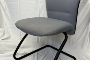 CHAISE LUGE TISSU GRIS