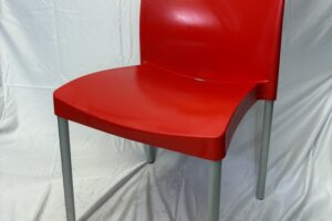 CHAISE POLYPROPYLENE ROUGE