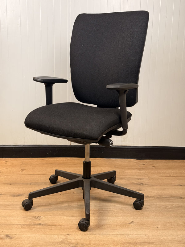 Fauteuil de travail tissu noir