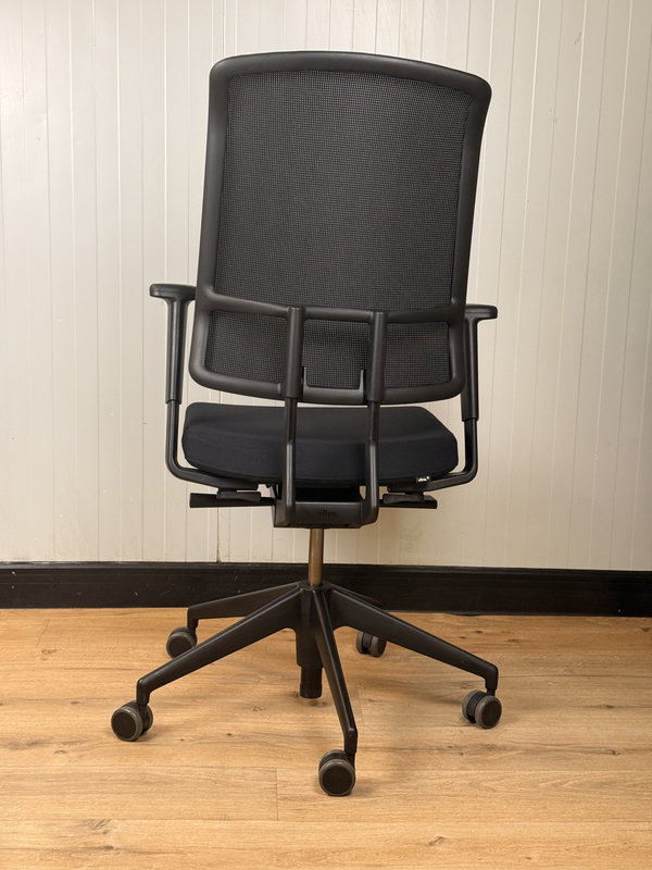Fauteuil de travail noir – Image 3